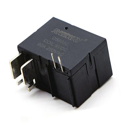 China Epoxy 2 Pole Phase Latching Relay 90A 100A 12v Double Coil Relay DS903C for sale