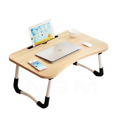 China HomePro Foldable Professional Design Save Space Folding Adjustable Wooden Laptop Tables Foldable Computer For Bed for sale