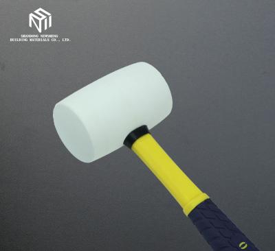 China Rubber Hammer Used For Flooring German Type Eco Friendly The Size Hammer White Rubber for sale