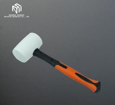 China Rubber Hammer Used For Flooring German Type White Rubber Hammer Size for sale