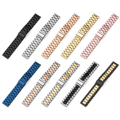 China Fanshion Watch Band For I7 Pro Smart Watch 8series Max Metal Stainless Steel Watchband For watch8 4 5 6 Se Strap Replacement 40mm 44mm for sale