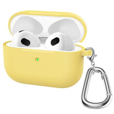 China Soft Dustproof Protective Silicone Rubber Earphone Case Cover Earbuds Cases Shockproof Protector for Airpods pro 2 3 for sale