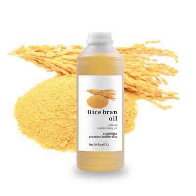 China RONIKI Aromatherapy Factory Supply Carrier Oil Vitamin E Oil Rice Bran Oil For Soap Making for sale