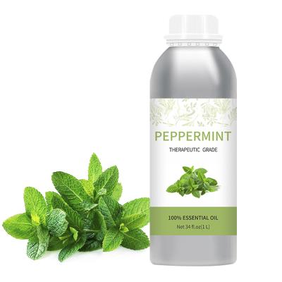 China RONIKI Skin Revitalizer Factory Certified 100% Pure Natural Fresh Peppermint Essential Oil Piperita de Mentha Oil for sale