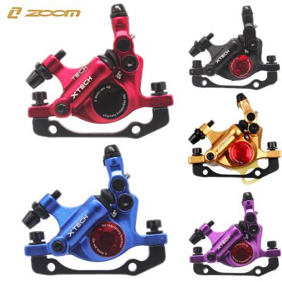 China Hydraulic Mountain Bikes ZOOM Bicycle Brake MTB Line Pulling Disc Brake Calipers 160mm Folding Bicycle Mountain Bike Scooter Accessories for sale