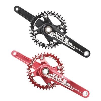 China Mountain Bikes RESETTING SLX XT Crank 104BCD Crown 32T/34T/36T/38T Sprocket With Bottom Bracket 170mm Mountain Bicycle Crankset For SHIMANO for sale