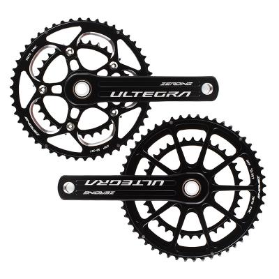 China Road Bikes ULTEGRA 2 x 10 /11/12 Speed ​​Road Chainset Wheel Crank Protector, 50/34T/52-36T/53-39T 170mm/172.5mm/175mm, Cranksets for sale