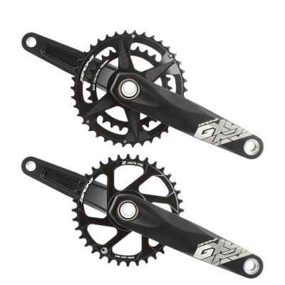 China Mountain Bikes Hot Sale ZEROING Disc 32/34/36/38T Mountain Bike Crank Sprocket Integrated MTB Bicycle Crank GXP Crank Bicycle Parts for sale