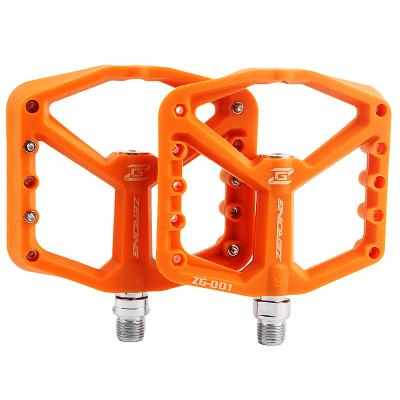 China Comfortable For Stepping On ZERO MTB Bicycle Pedals Ultra Light Weight Bicycle Pedal Road Bmx Mountain Bike Pedal Sealed Nylon Bearing Parts for sale