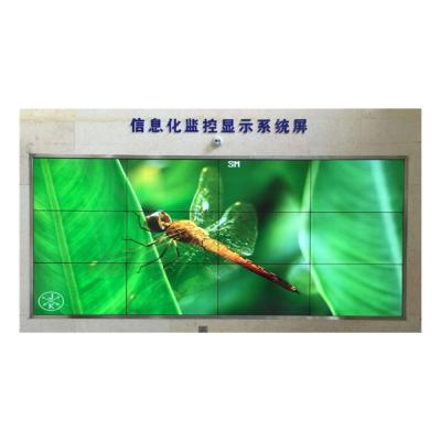 China Buildings 49 Inch Seamless Wall Mounted Multi-Screen TV Wall Panel LCD Splicing Screen for sale