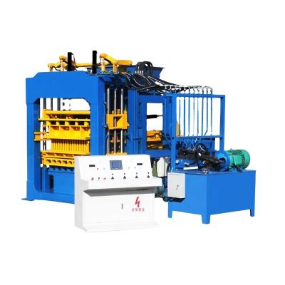 China Hot Selling Concrete Block Forming Machine QT8-15 Fully Automatic Concrete Paver for sale