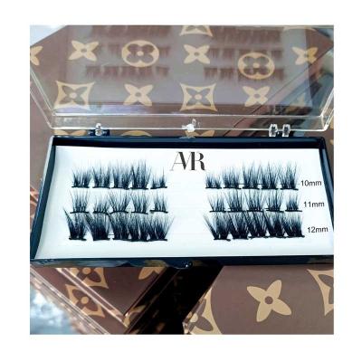 China Natural Hot Long Bunch Segmented Diy Eyelash Extension Kit At Home Self-Applying Diy Lash Extension Different Lashes for sale