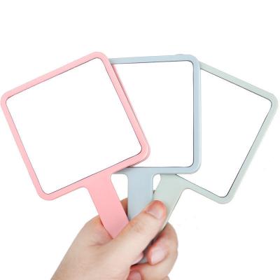 China Long Natural Led Lights Makeup Mirror Light Pocket Around Logo Hand Held Travel Private Label Custom Pocket for sale