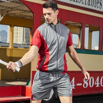 China Wholesale Breathable T-Shirt And Fashion Shorts Sleeve Shorts Set Summer 2 Piece Jogging Equipment Men'S Fitness Shorts Set for sale