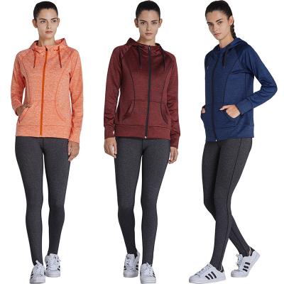 China 2022 new arrivals breathable spring jackets fashionable for women casual cardigan hooded sweatshirt jacket yoga tops for sale