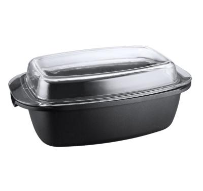 China Gas cooker matrix cast aluminum roasting pan, 40 x 22 cm, 5.2 litres, for sale