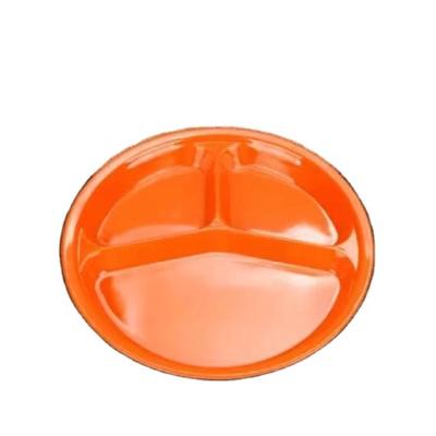 China Stocked 10inch Melamine Material Divider Plate for sale