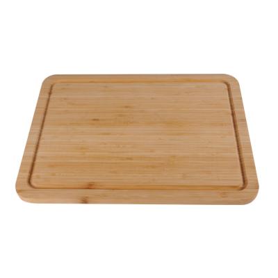 China Sustainable 40*30*1.5cm Side Process Mincing Press / Cutting Board With Waterway Design for sale