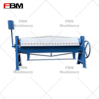 China Steel Sheet Folding Cheap Price WS-1.5X2500 Plate Manual Sheet Folding Machine for sale