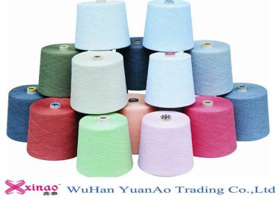 China Hilados de polyester hechos girar el 100% brillantes blancos o teñidos crudos de la Virgen para coser en venta