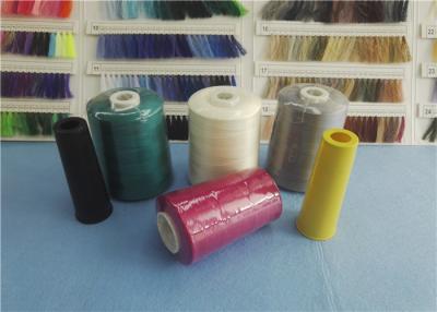 China Multicolor 60/2 60/3 Ring Spun Polyester Sewing Thread Raw White Yarn for sale