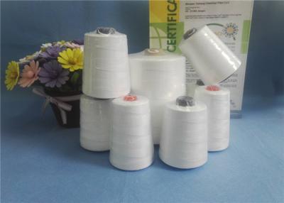 China Eco - Friendly Raw White 100% Spun Polyester Yarn 10S/2 10S/ For Bag Closing for sale