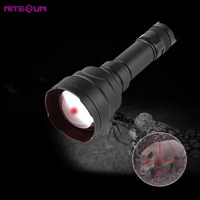 China Hot Selling Emergency Zoomable Mini Flashlight HT11 Mini Gun Light Night Vision IR Scope Predator Flashlight For Rifle Hunting for sale