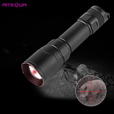 China Emergency Best Selling Long Rang IR Light Hunting Torch Hunting Led Lights Flashlight Night Vision Black Torch for sale