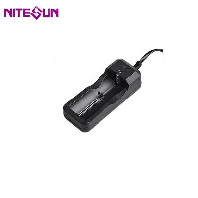 China Nitesun BR105 26650/18650/16340 Battery Standard Single Bay Lithium Battery Charger for sale