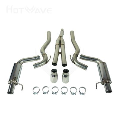 China High Performance SS 304 Catback For FORD MUSTANG EcoBoost 14UP 2.3T Mustang for sale