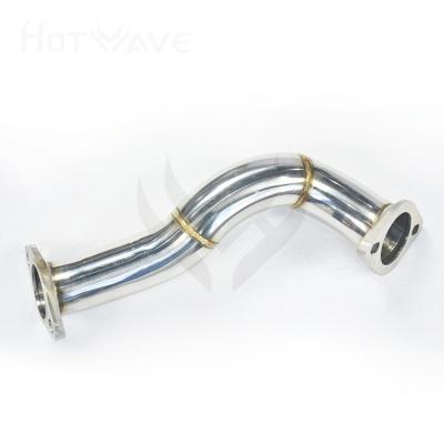 China HOTWAVE Catless Downpipe Front Over Pipe For Subaru BRZ/Toyota 86/Scion FR-S 2012UP 2.0T Brz for sale