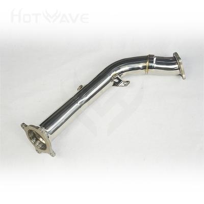 China HOTWAVE Catless Downpipe For Audi B8 A4/A5 Q5 Quattro 2009-2015 2.0t Turbo A4 for sale