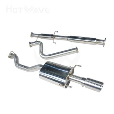 China HOTWAVE Performance Catback Exhaust For Honda Accord 94-97 Accord (2/4 CYLINDER DOOR4) for sale