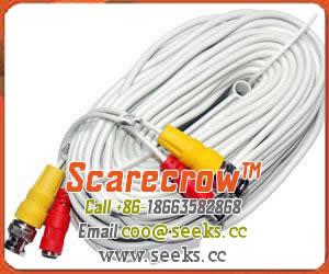 China Cable de Scarecrow™ DIY25 DIY con el poder 25' color: negro o blanco para choic en venta