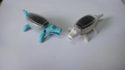 China Mini cocodrilo juguete-solar solar de arrastre, juguetes solares en venta