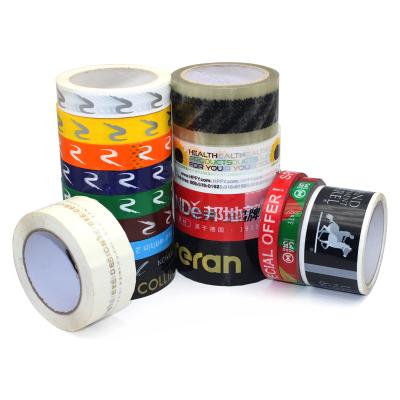 China Waterproof Custom Shipping Cardboard Sealing Tape Printed Packing Tape for sale