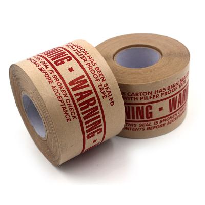 China Reinforced Paper Tape Heat Resistant Wrapping Paper Also Called Printed Paper Tape Gummed 