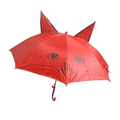 China Cute Factory Wholesale Animal Ear Automatic Open Customization Available Kids Rain Umbrellas For Children for sale