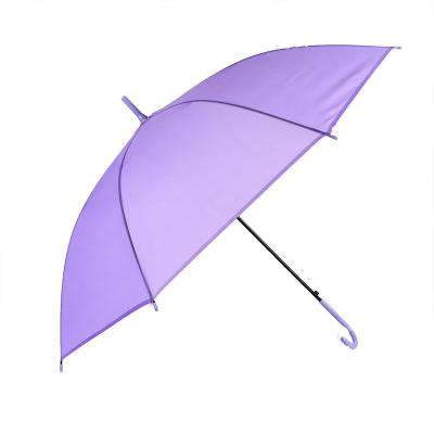 China Modern Factory Wholesale Multiple Color PVC Material Customization Available Automatic Promotional Umbrella Rain for sale