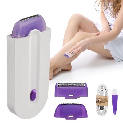 China Portable Mini Painless Best Products To Dropshipping Facial Hair Removal Tools Electric Woman Eyebrow Epilator Home Use Hair Removal for sale