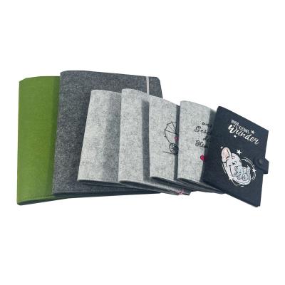 China Waterproof Felt Book Cover Polyester Stretch Promotion Felt Book Cover for sale