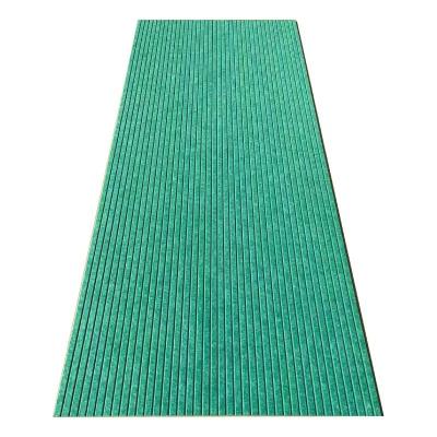 China Highly Effective Eco Friendly Sound Absorption 9mm Slated Slat Custom Felt Acoustic Panels for sale