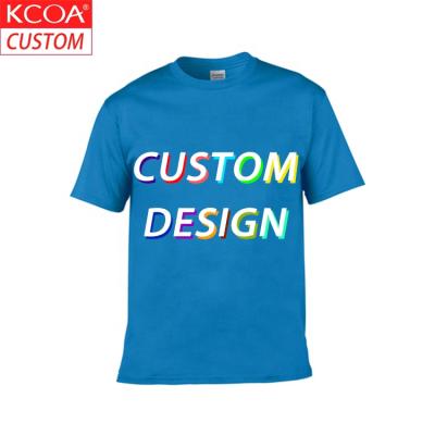 China USA Anti Shrink Oversized T Shirt Printing Custom 100% Cotton T Shirt For Men for sale