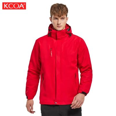 China Viable High Quality 3 in 1 Shear Logo Hunting Winter Waterproof Jacket Custom Made for sale