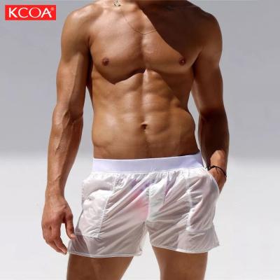 China 2019 KCOA Anti-UV Transparent Waterproof Mens Board Shorts Swim Trucks Beach Shorts for sale