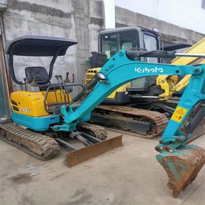 China 2.5 TON Micro -machine kubota U25 digger used for earthwork operations 0.04m3 for sale