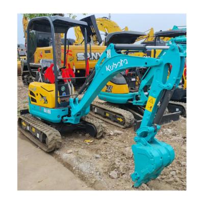 China Small excavator kobota KX135 has a cockpit in good condition for cheap sell 0.04m3 for sale