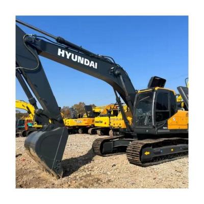 China 90% new and used excavator Hyundai 215vs excavator 21.5 tons used hydraulic tracked excavator for sale 0.75mÂ³ for sale