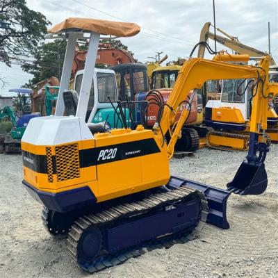 China High Quality Mini Komatsu Pc70-8 Excavator 7 Tons Used Excavator Komatsu 56 60 70 78 0.5m3 for sale