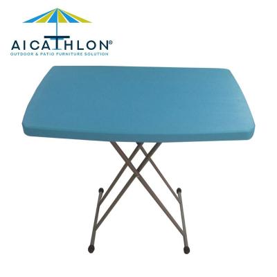 China Durable Fast Delivery Portable Space Saving Portable Folding Table Patio Side Table Adjustable Outdoor Furniture Home for sale